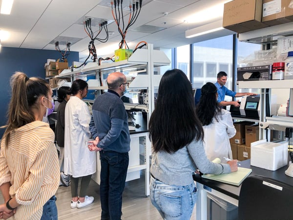 Agilent product demo equipment