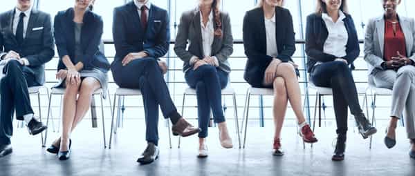 Attracting Talent Recruiting Interview Waiting Room Stock Photo