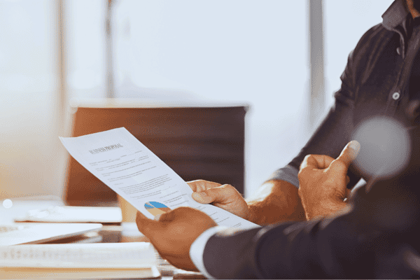 Business Proposal stock photo