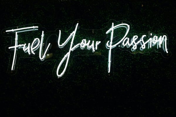 fuel your passion text