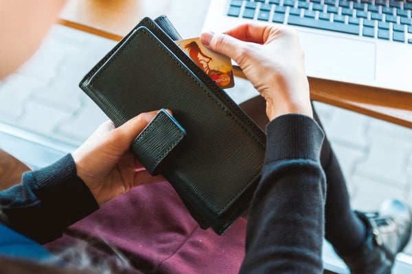 wallet credit card payment bill
