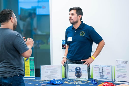 Internship event table elevator pitch