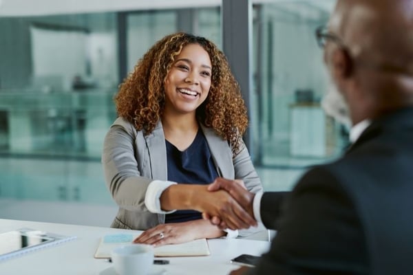 Networking business deal opportunity stock photo