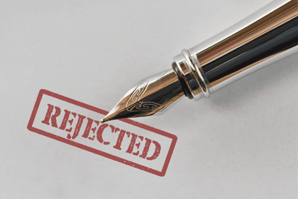 Rejection stock photo