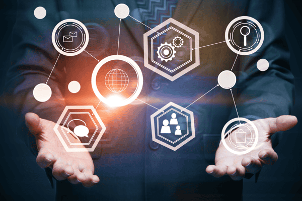 technology innovation stock photo