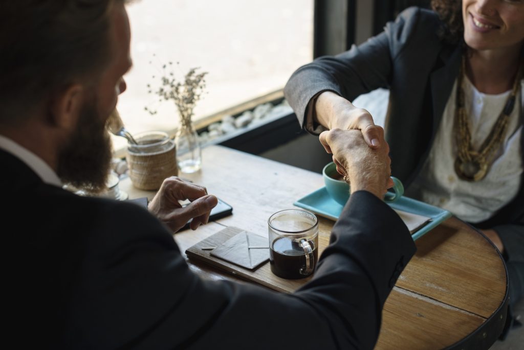collaboration business men