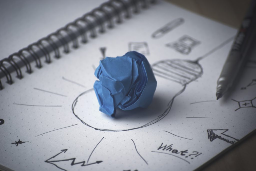 invention lightbulb garbage